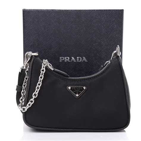 prada re-edition shoulder bag tessuto mini